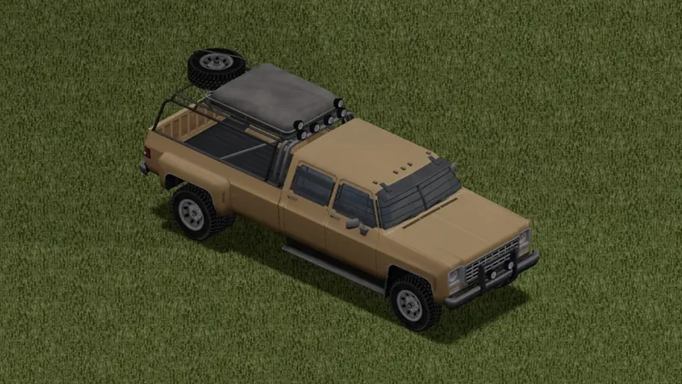 '76 Chevrolet K30 Crew Cab Dually: Paint 1