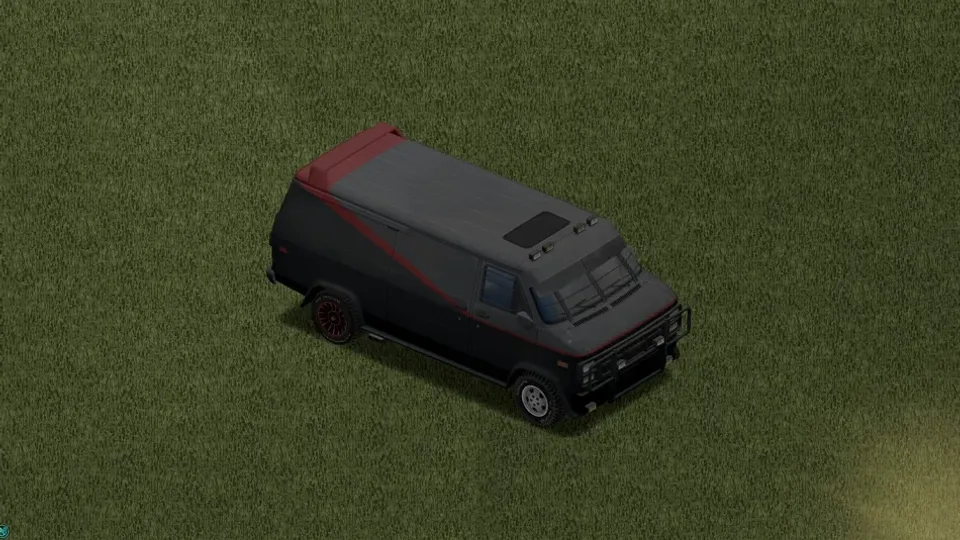 '83 GMC Vandura A-Team: Paint 1