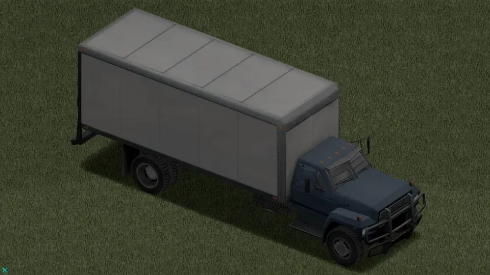 '87 Ford F700 Box Truck: Paint 1