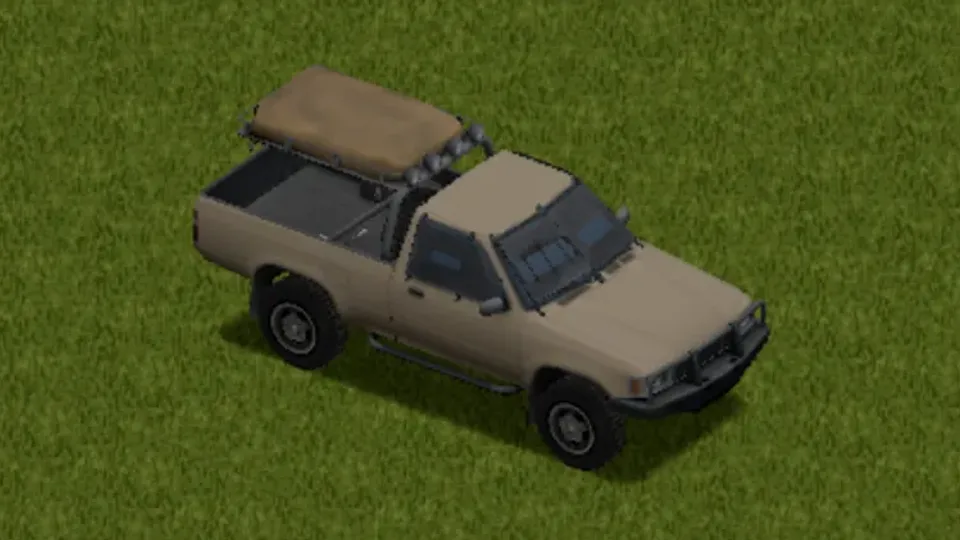'88 Toyota Hilux: Paint 1