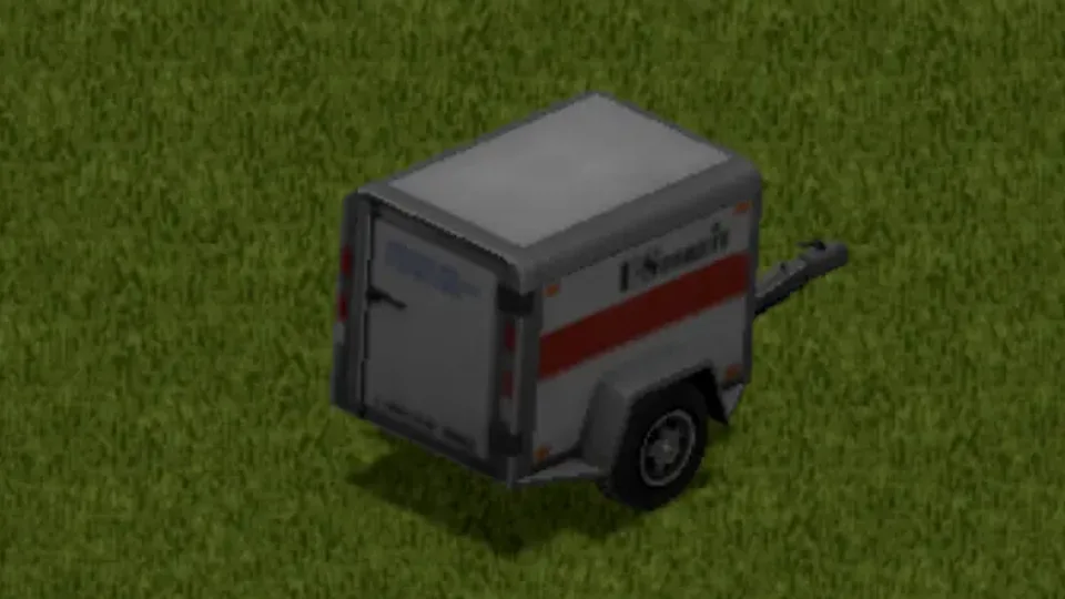 Small Cargo Trailer: Paint 1