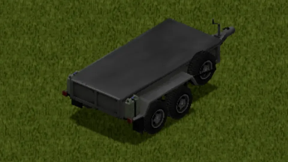 Large Utility Trailer: Paint 1