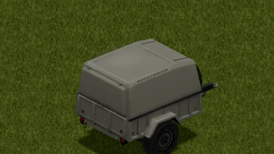 '92 M101A3 Cargo Trailer: Paint 1