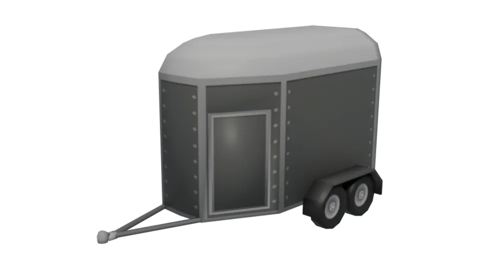 Horse trailer: Paint 1