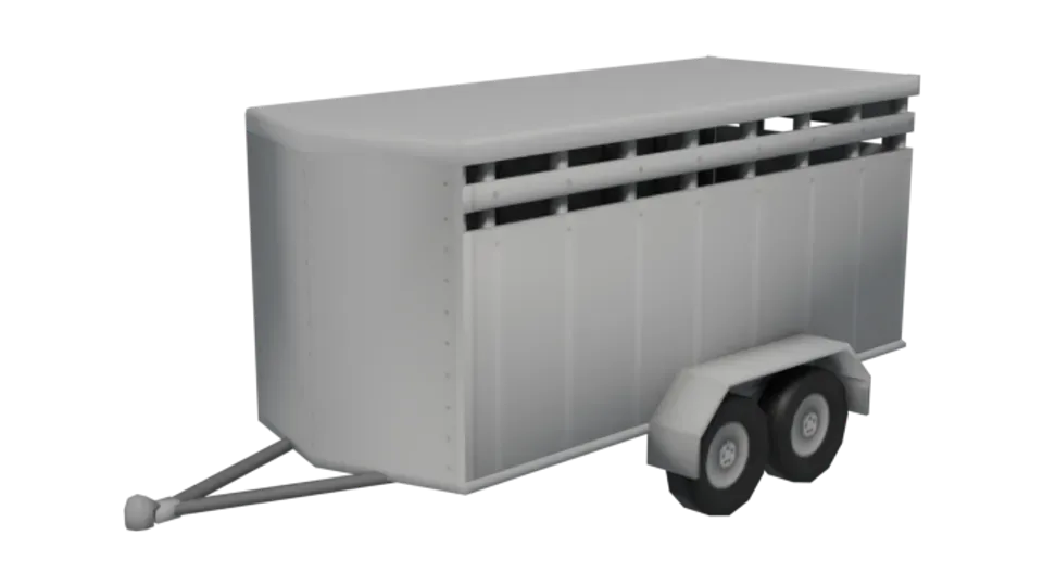 Livestock Trailer: Paint 1