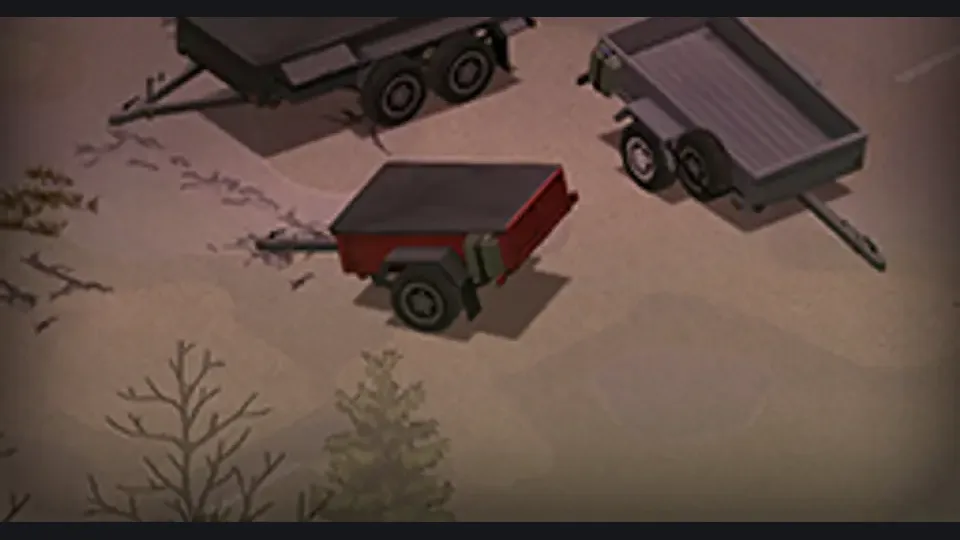 Medium Cargo Trailer: Paint 1